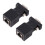 2X VGA Extensor Macho A Lan Cat5 Cat6 Rj45 Adaptador de Cable de Red 1