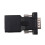 2X VGA Extensor Macho A Lan Cat5 Cat6 Rj45 Adaptador de Cable de Red 2