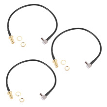 3X SMA-Buchse, Um TS9 Stecker Rechtwinkliges Pigtail Koaxiales Kabel Antenne