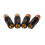 12Pcs Rca Locking Plugs Audio Video Connectors 6