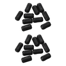 20Pzs Hebilla Formula Anillo Magnetico Filtro de Ruido para 3.5mm Cable