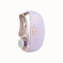 (Violet) Toe Nail for Thick Toenails Electric Nail Clipper Automatic Nail Trimmer 2 In 1 Nail & Remover For Hands & Feet Ideal For Elderly & Kids