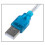 2X DB9 Computer Data Cable DB9 9 Pin VGA Female Cable USB to R232 Interface Data Cable 6