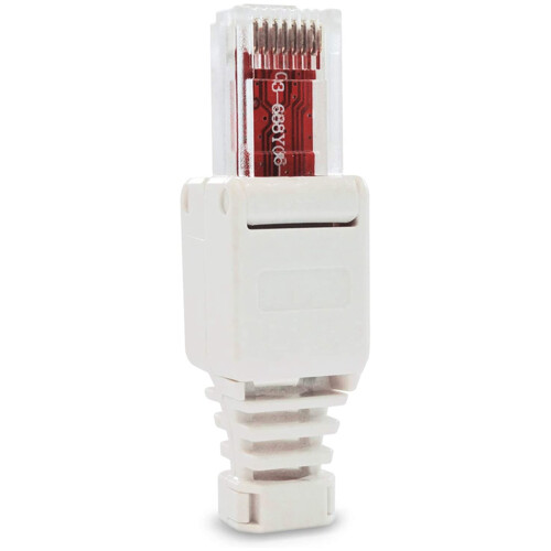 30 x Network Connectors Tool-Free RJ45 CAT6 LAN UTP Cable Plug Without Tools Cat5 Cat7 Installation Cable Patch Cable