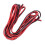 2X 20 Gauge per 3 Meter Red Black Zip Wire Awg Cable Power Ground Stranded Copper Car 3