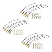 15Pcs Connector Antenna WiFi Pigtail SMA Female to IPX Extension Cable 15cm