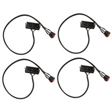 4X 24Pin Buchse ATX PSU PC Power Startertester Starthilfe ÜBerbrückungskabel mit Ein / AUS Schalter, 50 cm