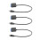 3X  to USB 3.0 2.5/3.5 HDD SSD Hard Drive Converter Cable  Adapter 1