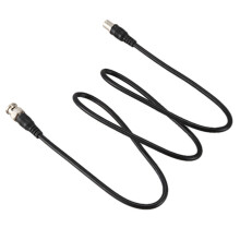 2X BNC Male to Female Plug CCTV Extension Coaxial  Cable 3.3Ft Long Black