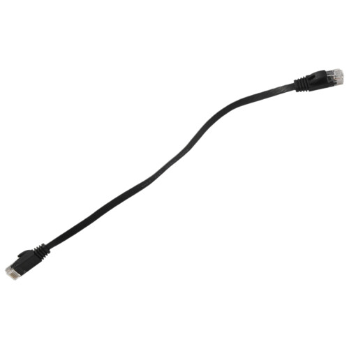18 Pcs 1 Ft Flat Internet Network Cable Solid Cat6 High Speed Patch Lan Wire with Snagless Rj45 Connectors 1