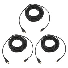 3X -Stecker Auf Micro--Stecker Hd-Videokonvertierungsleitung 10M
