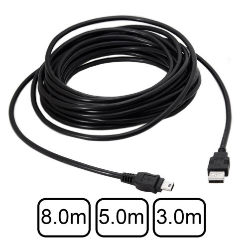 2X 10 Ft for  PS3 USB Cable Controller Charging Cord for  3 DualShock SIXAXIS CECHZC2U Joystick Data Sync 1