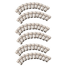60Pcs CCTV RG6 F-Type Twist- Coax Coaxial Cable RF Connector Male