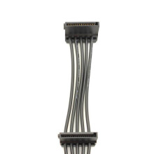 3X Câble Séparateur D'Alimentation 15 Broches Disque Dur 1 Mâle à 5 Rallonge Femelle Cordon D'Alimentation