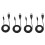 4X USB to 3.5mm  Jack 5V  Power Cable 1