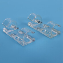 60Pcs Wire Fixing Clamp Clip Desktop Wire Clear Clips Holder Clamps Cable Clip Device USB Cord Clips Transparent