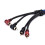 2X 5M 2 Rca to 2 Rca Plug Car Stereo Audio Cable Amplifier Braided Tool 5