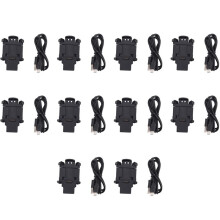 10X USB Schnell Lade Kabel Ladegerät Dock Data Sync für Fenix 3 HR Quatix 3 Uhr