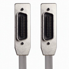 2X Cavo 1M IE488 Gpib Cavo di Trasmissione di Comunicazione di Livello Industriale Cavo