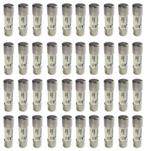 40 Pezzi 1000 VDC Fusibile Solare PV Indurito Fusibile Argento - 15A