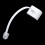2X 6P2C RJ11 Macho A Hembra Dos Formas Telefono Divisor Convertidor Cable 4
