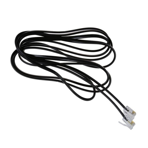 5X RJ11 6P4C Telefonkabelkabel ADSL Modem 2 Meter 1