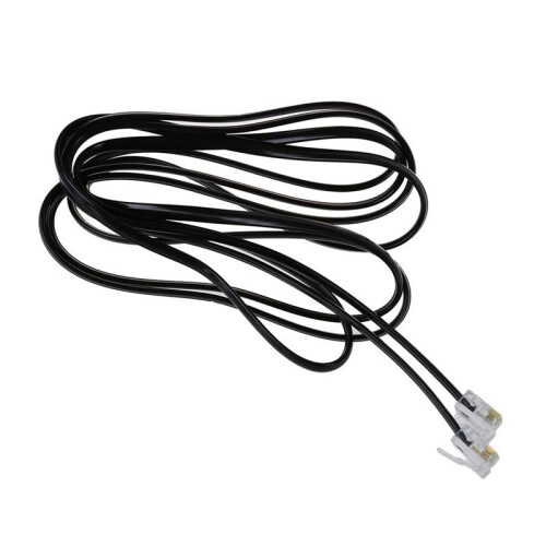 6X RJ11 6P4C Telefonkabelkabel ADSL Modem 2 Meter 1
