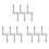 9 Pieces Patch Cable Patch Cords for Connecting Guitar Effect Pedals 1