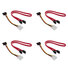 4 Power Adapter Cable and 4 Data Cable