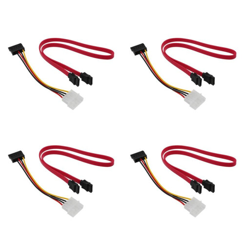 4  Power Adapter Cable and 4  Data Cable