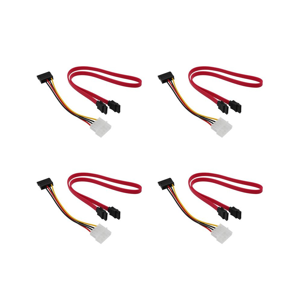 4 Power Adapter Cable And 4 Data Cable 4712108929584