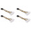 4X A Dualer 4-Pin  IDE auf 6-Pin PCI-E Grafikkarten-Stromanschlusskabeladapter 1