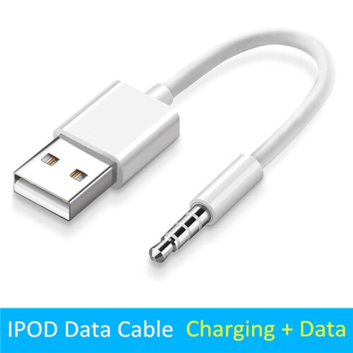 5X Suitable for  SHUFFLE Data Cable USB Mp3 Charging 3, 4, 5, 6 7Th Generation Charger Wire 2