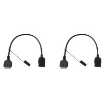 2X Neuer Schwarzer Aux Eingang Schnittstellen Kabel Anschluss Passend für Den 284H2-Zt50A