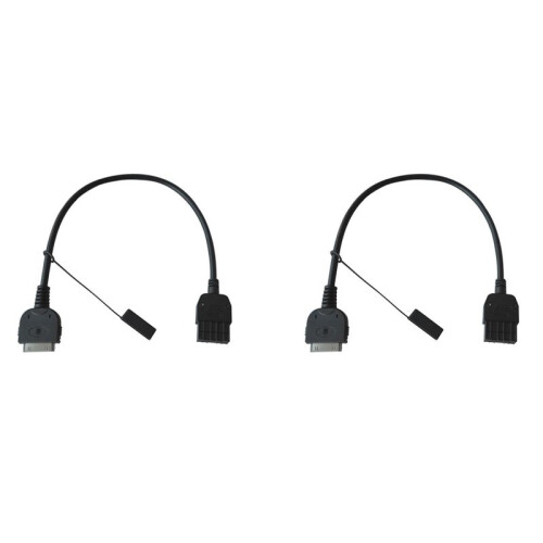 2X New Black Aux Input Interface Cable Port Fit for    284H2-Zt50A