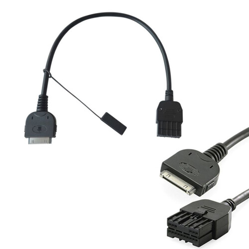 2X New Black Aux Input Interface Cable Port Fit for    284H2-Zt50A 2