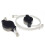 4PCS Portable RJ45 Cat 5 5E Retractable Ethernet LAN Network Patch Cable 10/100 Mbps 1.5M/5FT 2