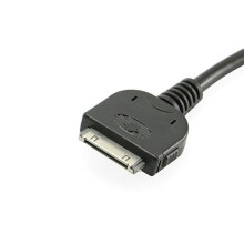 2X Nouveau Port de Câble D'Interface D'EntréE Auxiliaire Noir pour 284H2-Zt50A