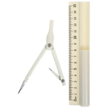 Compas Multifonction Métal Plastique Pour Scolaire