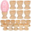 144 Pièces Support Œufs Pâques En Bois Forme Tasse 1
