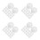 200Pièces Insert Plastique Pour Jouets Peluche Crochet 10