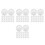 200Pièces Insert Plastique Pour Jouets Peluche Crochet 9