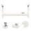 1Set DIY Weefrek Armbandmaker Kit Wit Plastic Handwerkset 7