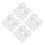 200Pièces Insert Plastique Pour Jouets Peluche Crochet 4