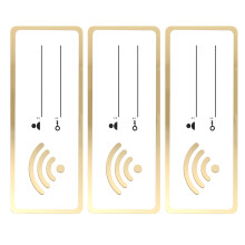 3Pièces Panneaux WiFi Acrylique Multicolore Pour Hôtel Et Bureau