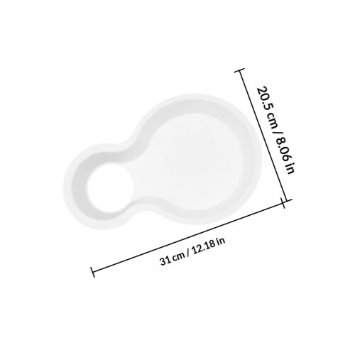 10Pièces Plateaux Jetables En Papier Pour Pique- 1