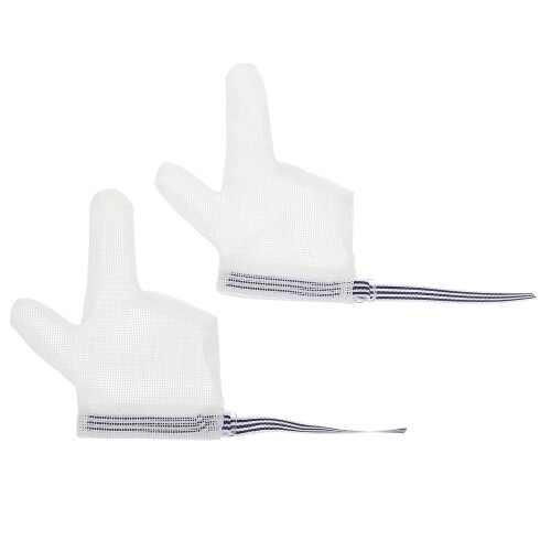 2Paires Protège- Bébé En Nylon Anti- Blancs