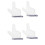 2Paires Protège- Bébé En Nylon Anti- Blancs 6
