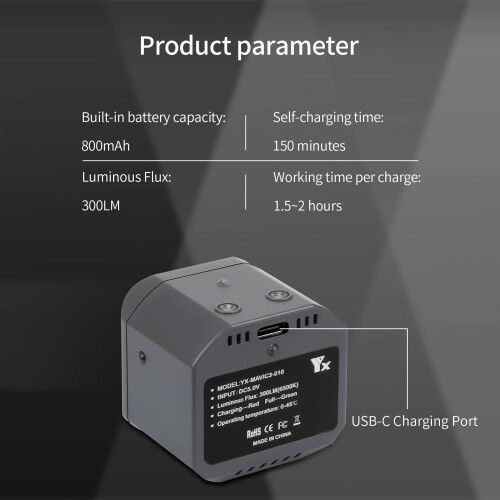 Drone Strobe Light Rechargeable LED Navigation for DJI Mini 3 Pro Mini 2 Bright Night Flying 2