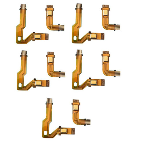 5 Pairs LR Microphone Flex Cable V2.0 for PS5 Game Console Dual Sense Inner Ribbon Cables Replace for PS5 Controller